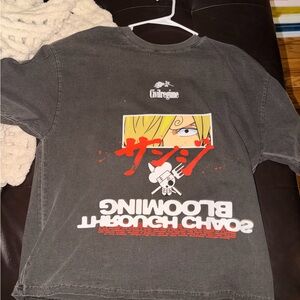 Civil Regime Gray Graphic Short Sleeve Tee